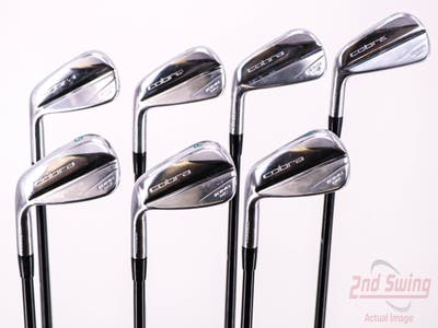 Cobra 2023 KING Forged MB Iron Set 5-PW GW Mitsubishi MMT 105 Graphite Stiff Left Handed 39.25in