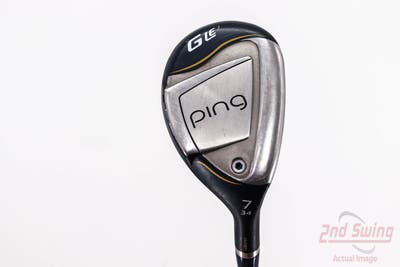 Ping G LE 3 Hybrid 7 Hybrid 34° ULT 250 Ultra Lite Graphite Ladies Right Handed 37.75in