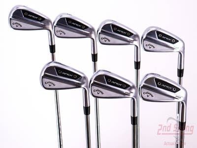Callaway Apex Pro 24 Iron Set 4-PW Dynamic Gold Mid 115 Steel Stiff Right Handed 38.0in