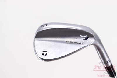 TaylorMade Milled Grind 3 Raw Chrome Wedge Gap GW 52° 9 Deg Bounce Project X 6.5 Steel X-Stiff Right Handed 35.5in