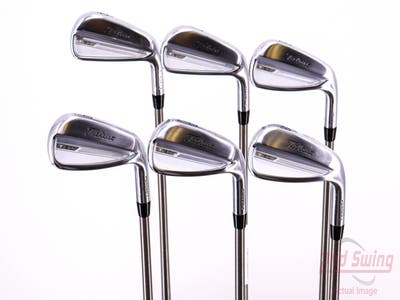 Titleist 2023 T150 Iron Set 6-PW AW Aerotech SteelFiber i80cw Graphite Stiff Right Handed 37.5in