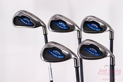 Callaway X-16 Iron Set 7-PW AW Callaway System CW85 Graphite Stiff Right Handed 37.0in