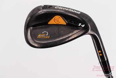 Cleveland CG14 Gunmetal Wedge Pitching Wedge PW 48° 6 Deg Bounce Cleveland Traction Wedge Steel Wedge Flex Right Handed 35.75in