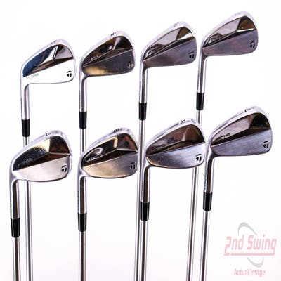 TaylorMade 2023 P7MB Iron Set 3-PW FST KBS Tour C-Taper Lite Steel Stiff Left Handed 38.0in