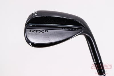 Cleveland RTX 6 ZipCore Black Satin Wedge Sand SW 54° 8 Deg Bounce Dynamic Gold Spinner TI Steel Wedge Flex Right Handed 35.5in