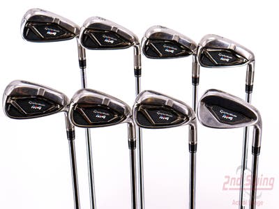 TaylorMade M4 Iron Set 4-PW AW FST KBS Tour Steel Stiff Right Handed 38.0in