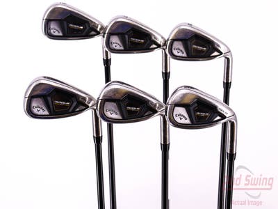 Callaway Rogue ST Max OS Iron Set 6-PW AW Mitsubishi Tensei AV Blue 65 Graphite Regular Right Handed 37.75in