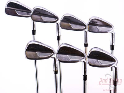 Ping i525 Iron Set 4-PW Project X IO 6.5 Steel X-Stiff Right Handed Blue Dot 38.5in