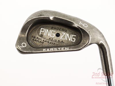 Ping Zing Single Iron 9 Iron Ping KT-M Steel Regular Right Handed Black Dot 36.0in