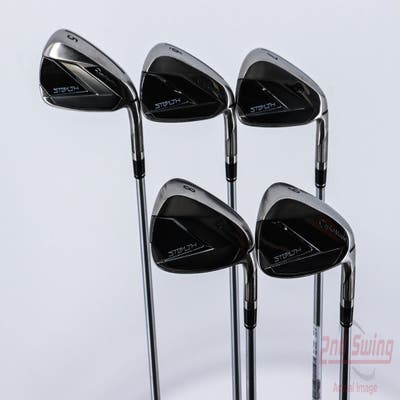 TaylorMade Stealth Iron Set 5-9 Iron FST KBS Tour C-Taper Lite Steel Regular Right Handed 38.75in