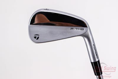 TaylorMade 2023 P7MB Single Iron 4 Iron Dynamic Gold Mid 115 Steel X-Stiff Right Handed 38.5in