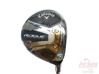 Mint Callaway Rogue ST Max Fairway Wood 3 Wood 3W 15° Project X Cypher 40 Graphite Ladies Right Handed 41.75in