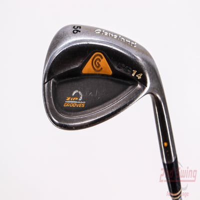 Cleveland CG14 Gunmetal Wedge Sand SW 56° 11 Deg Bounce Cleveland Traction Wedge Steel Wedge Flex Right Handed 35.5in