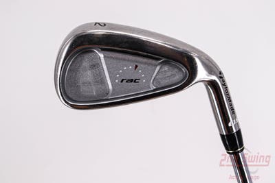 TaylorMade Rac OS Single Iron 2 Iron TM Lite Metal Steel Stiff Right Handed 39.75in