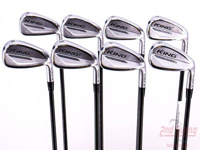 Cobra 2020 KING Forged Tec One Iron Set 4-PW AW Accra 95i Graphite Stiff Right Handed 38.5in