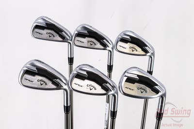 Callaway Apex Iron Set 6-PW AW UST Mamiya Recoil 660 F2 Graphite Senior Right Handed 37.5in