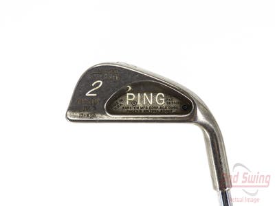 Ping Karsten IV Single Iron 2 Iron Stock Steel Shaft Steel Stiff Right Handed Black Dot 39.5in