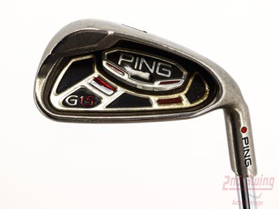 Ping G15 Single Iron 7 Iron Ping AWT Steel Stiff Right Handed Red dot 37.0in