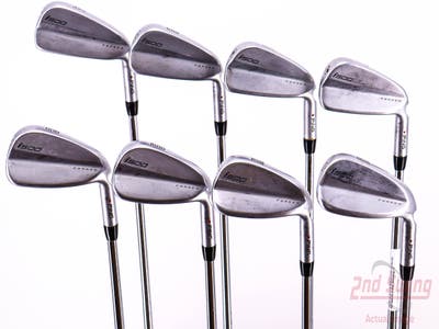 Ping i500 Iron Set 4-PW AW Nippon 1150GH Tour Steel Stiff Right Handed Red dot 38.5in