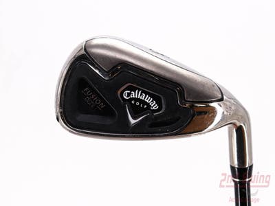 Callaway Fusion Wide Sole Single Iron 8 Iron Callaway Fusion Wide Sole Grap Graphite Senior Right Handed 37.0in
