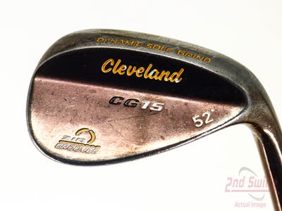 Cleveland CG15 DSG Oil Can Wedge Gap GW 52° Stock Steel Shaft Steel Wedge Flex Right Handed 36.25in