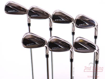 TaylorMade Stealth Iron Set 5-PW AW FST KBS MAX 85 MT Steel Regular Right Handed 38.25in