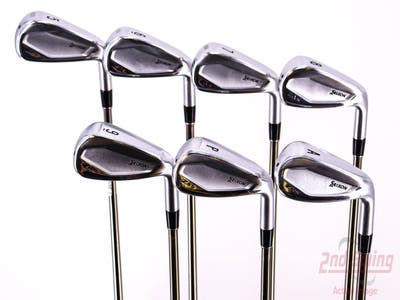 Srixon ZX4 Iron Set 5-PW AW UST Mamiya Recoil 760 Black Graphite Senior Right Handed 38.25in