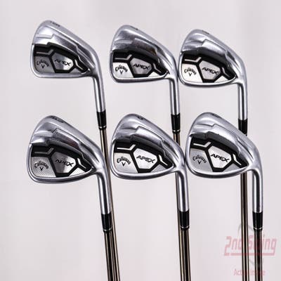 Callaway Apex CF16 Iron Set 6-PW AW UST Mamiya Recoil ES 460 Graphite Regular Right Handed 37.75in