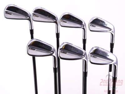 Titleist 2023 T150 Iron Set 4-PW Dynamic Gold 105 Black Steel Stiff Right Handed 38.75in