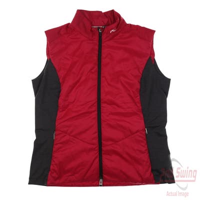 New Womens KJUS Vest X-Large XL Red MSRP $120
