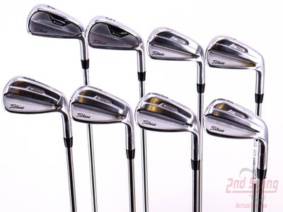 Titleist 2021 T100S Iron Set 4-PW AW True Temper AMT Red R300 Steel Regular Right Handed 38.75in