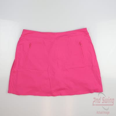 New Womens G-Fore Skort X-Large XL Pink MSRP $90