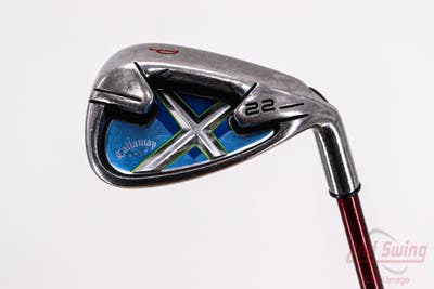Callaway X-22 Single Iron Pitching Wedge PW Callaway X Hot Graphite Graphite Ladies Right Handed 34.5in