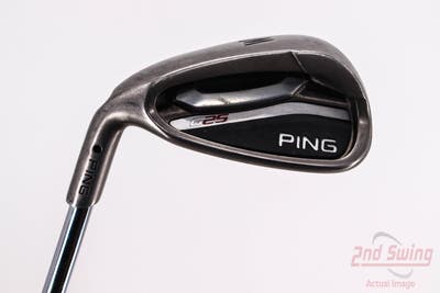 Ping G25 Single Iron Pitching Wedge PW Ping CFS Steel Senior Left Handed Black Dot 35.0in