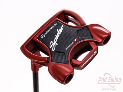 TaylorMade Spider Tour Red L Neck Putter Steel Left Handed 35.0in