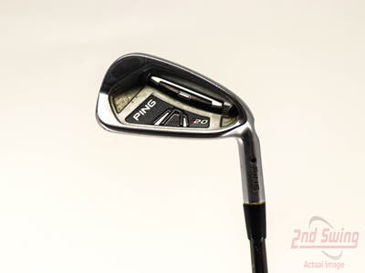 Ping I20 Single Iron 6 Iron FST KBS Tour Steel Stiff Right Handed Black Dot 38.5in