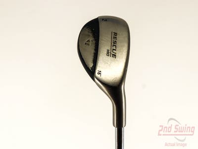 TaylorMade Rescue Mid Hybrid 2 Hybrid 16° Stock Steel Shaft Steel Stiff Right Handed 40.0in