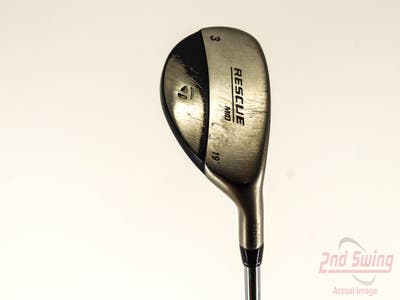 TaylorMade Rescue Mid Hybrid 3 Hybrid 19° Stock Steel Shaft Steel Stiff Right Handed 39.5in
