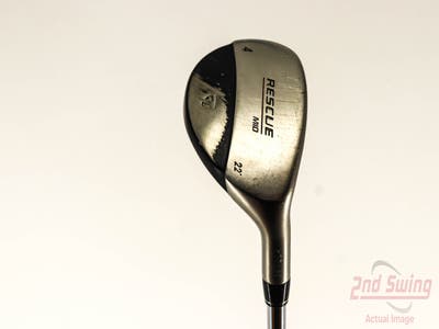 TaylorMade Rescue Mid Hybrid 4 Hybrid 22° Stock Steel Shaft Steel Stiff Right Handed 39.0in