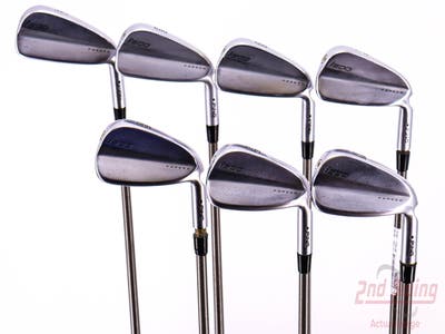 Ping i500 Iron Set 4-PW Aerotech SteelFiber i80 Graphite Regular Right Handed Black Dot 38.0in