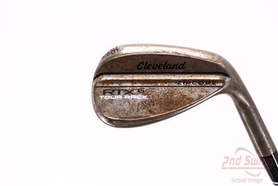 Cleveland RTX 6 ZipCore Tour Rack Raw Wedge Sand SW 56° 10 Deg Bounce Dynamic Gold Spinner TI Steel Wedge Flex Right Handed 35.0in