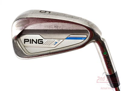 Ping 2015 i Single Iron 6 Iron Project X Rifle 6.0 Steel Stiff Right Handed Green Dot 37.75in