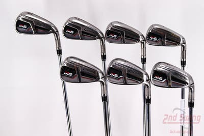 TaylorMade M6 Iron Set 4-PW FST KBS MAX 85 Steel Stiff Right Handed 38.5in