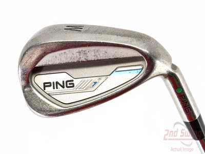 Ping 2015 i Single Iron Pitching Wedge PW Project X Rifle 6.0 Steel Stiff Right Handed Green Dot 36.0in