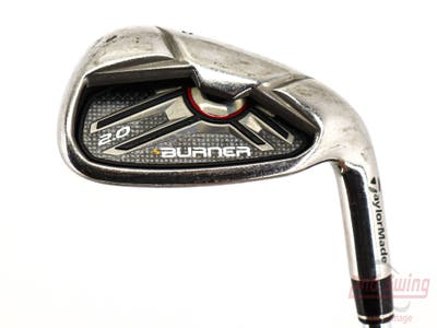 TaylorMade Burner 2.0 HP Single Iron Pitching Wedge PW TM Burner 2.0 85 Steel Stiff Right Handed 36.0in