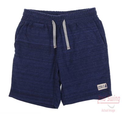 New Mens Johnnie-O Golf Shorts Small S Navy Blue MSRP $78