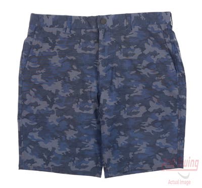 New Mens Johnnie-O Claymore Shorts 35 Blue MSRP $98