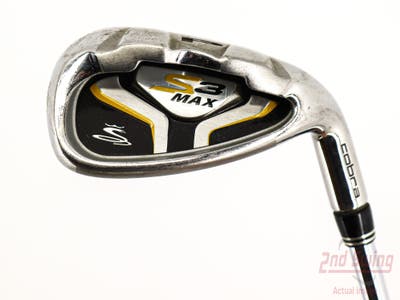 Cobra S3 Max Single Iron Pitching Wedge PW Stock Steel Shaft Steel Regular Right Handed 36.5in