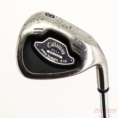 Callaway X-16 Pro Series Single Iron 8 Iron Callaway Stock Steel Steel Regular Right Handed 37.75in