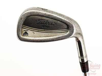 Titleist DCI 990 Single Iron Pitching Wedge PW Stock Steel Shaft Steel Regular Right Handed 35.5in